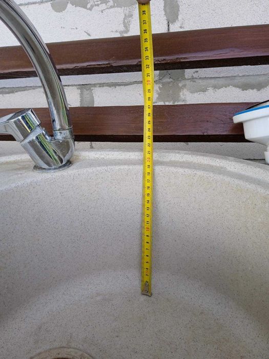 Мийка з кварц.піску+змішувач+сифон