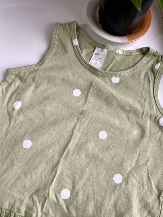 Костюм для дівчинки H&M 98-104 тунічка та блумери костюм на літо