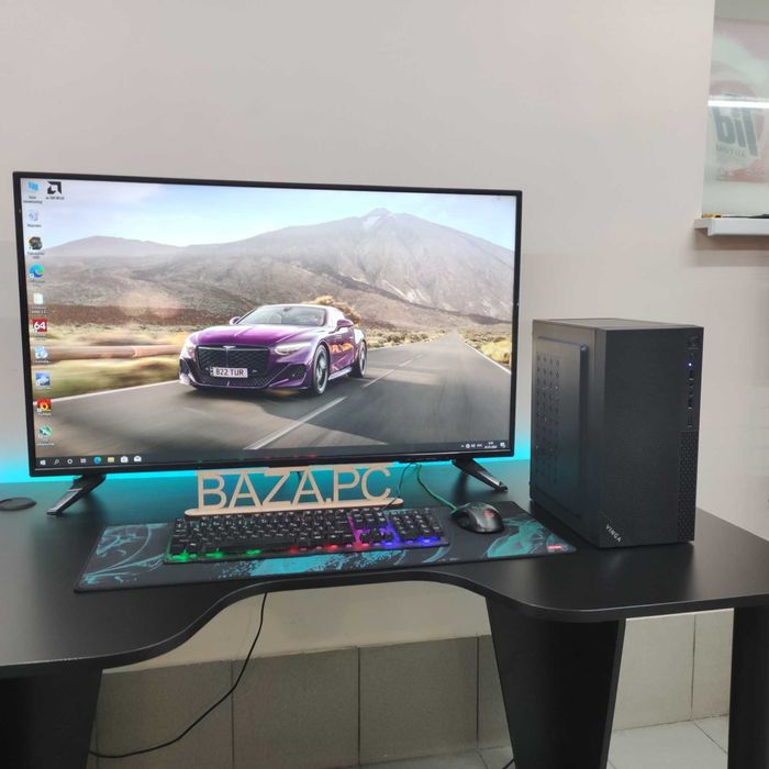 Игровой Компютер Intel Core i7, 16GB RAM, HIS RX 570 4GB, SSD 480GB