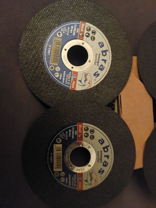 100 sztuk tarcz do cięcia abras 125mm x 1mm tarcze do szlifierka