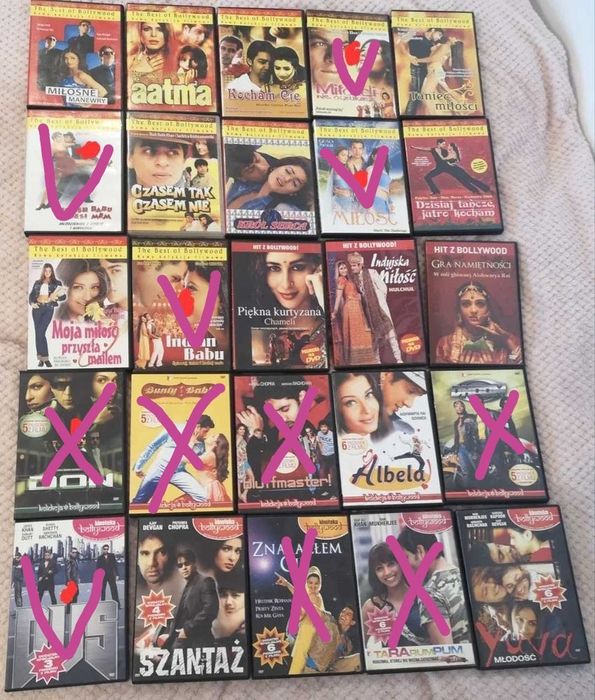 Różne filmy BOLLYWOOD