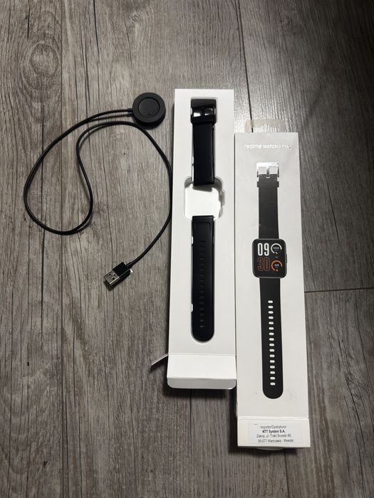Oryginalne pudlko, pasek, ładowarka realme watch 3 pro