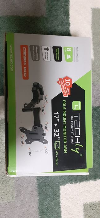 Кріплення для монітора Techly