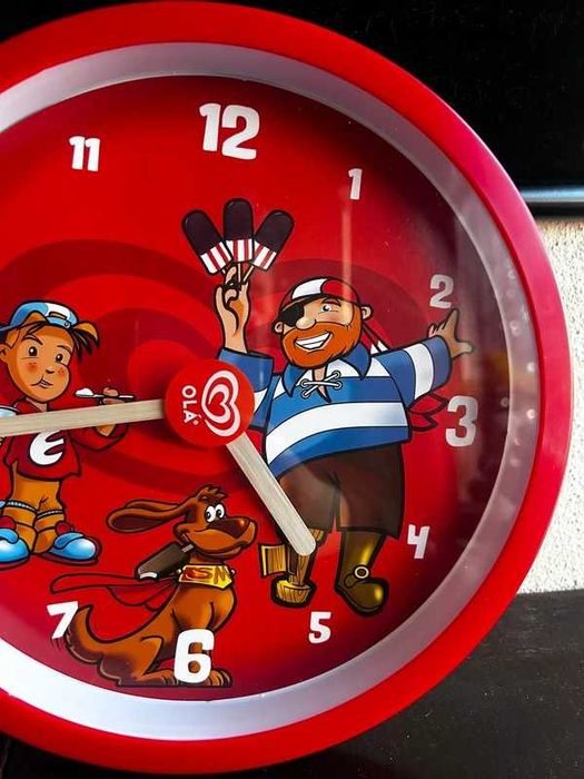 Relógio de Parede Promocional Vintage Olá Gelados