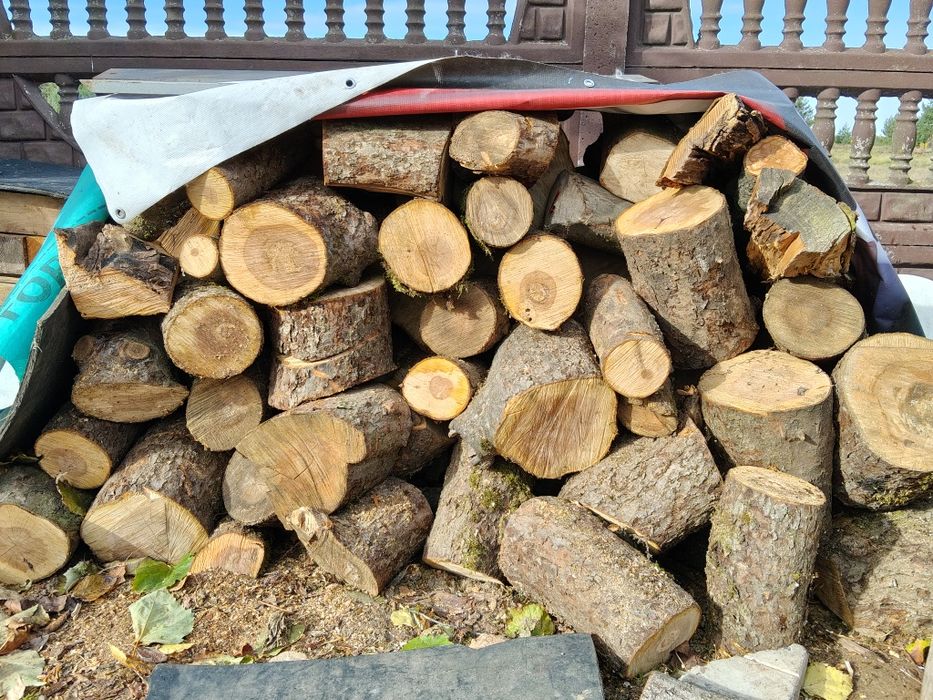 Duze worki DO WĘDZENIA drewno owocowe, LIPA SOSNA BUK kominkowe liscia