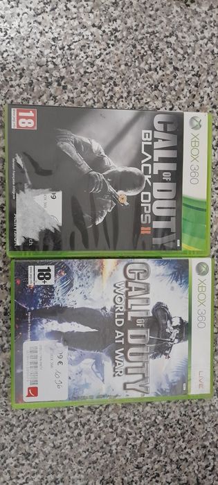Call of duty black ops 2/Call of duty world at war Xbox 360