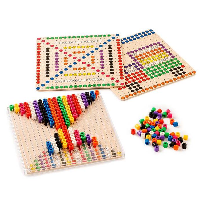 Układanka Buduj z koralików Toys for Life Montessori