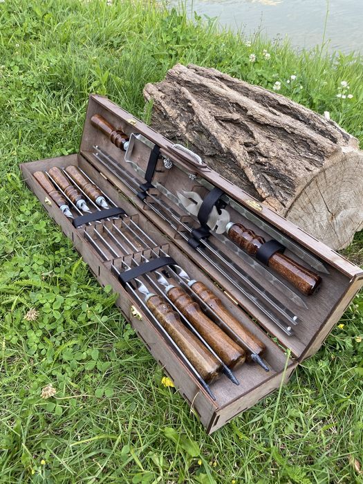 Прдарунок для чоловіка набір шампурів