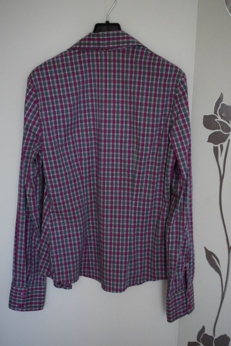Koszula w drobną kratę