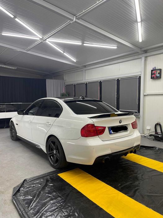 Spoiler Lotka Spojler PSM BMW E90 CZARNY POŁYSK /  CARBON