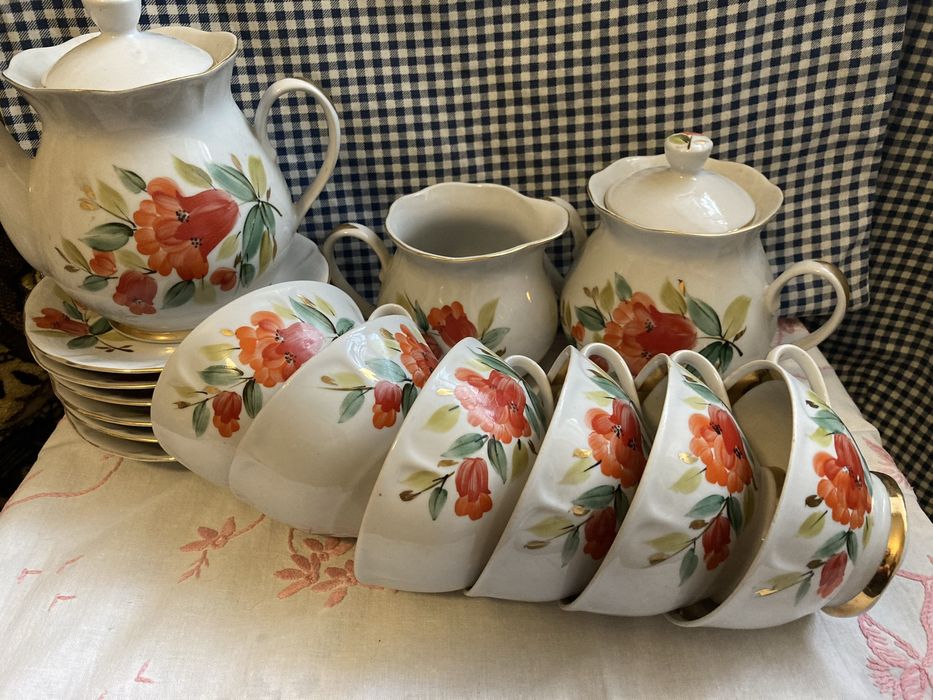 Рідкісний фарфоровий сервіз/Кремгес/