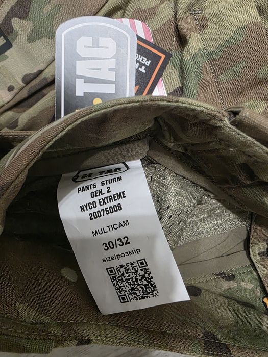 Штани M-Tac Sturm Gen.II NYCO Extreme Multicam
Нові.
Розмір 30/32
Ціна