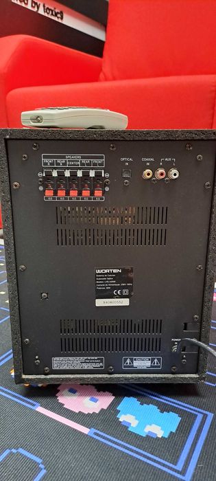 SÓ 10 EUROS - Sistema Som 5.1 DTS (problema fonte)