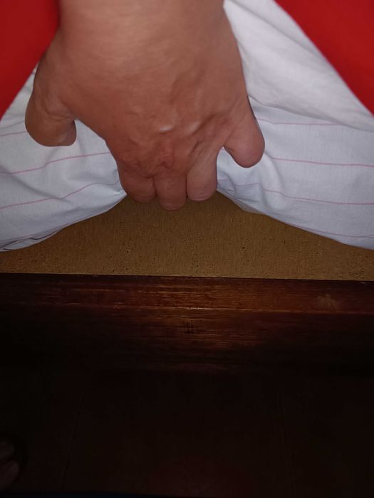 Cama de casal madeira pinho