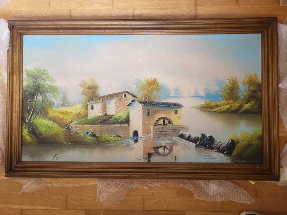 Quadro pintado à mão - preço mínimo