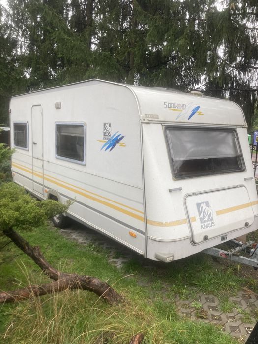 Przyczepa kempingowa Knaus 5-6osobowa  - wynajem
