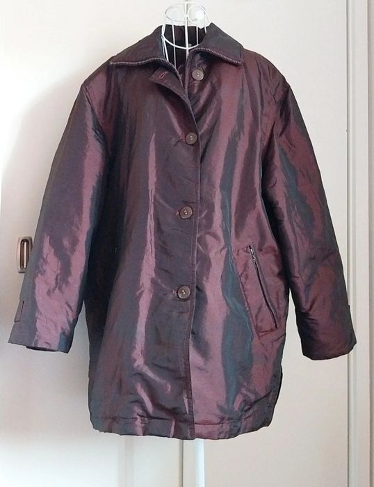 Sobretudo acolchoado Encadee | cor de vinho | Tamanho L grande