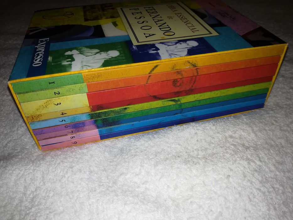 obra essencial de fernando pessoa (expresso) coleção 9 livros 2015