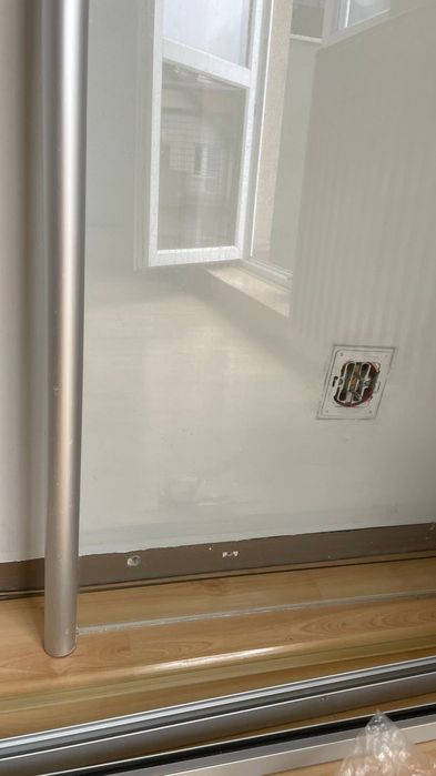 Parawan nawannowy Hüppe / Huppe 68x132 cm – szkło hartowane / ruchomy