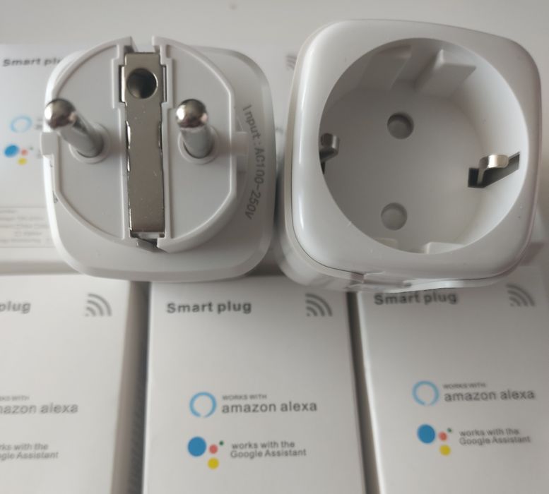 Inteligentne gniazdo Wifi Tuya 16A pomiar energii licznik smart home