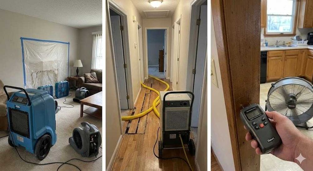 Osuszanie budynków, mieszkań i obiektów przemysłowych po zalaniu.