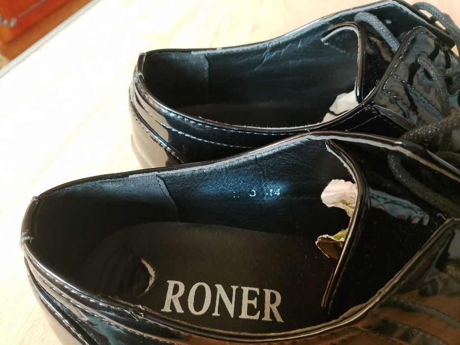 Туфли лаковые мужские