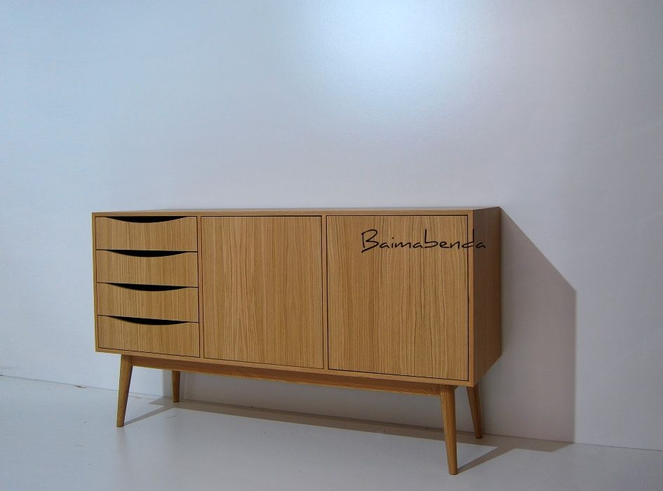 Móvel Aparador / Sideboard / Retro Vintage / Estilo Nórdico c/ gavetas