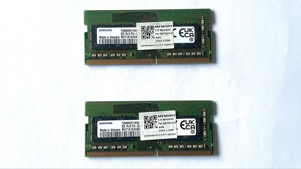 RAM 16GB DDR4 Samsung 3200MHz (2x8GB) DDR4 SO-DIMM (Laptop)