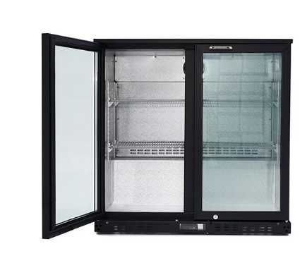 Frio Vertical com 2 Portas de Vidro - NOVO