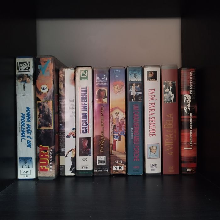 Conjunto de 41 VHS