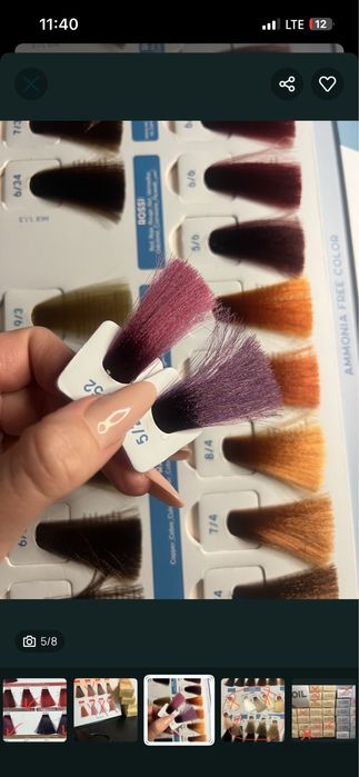 Фарба інебрія окисник inebrya