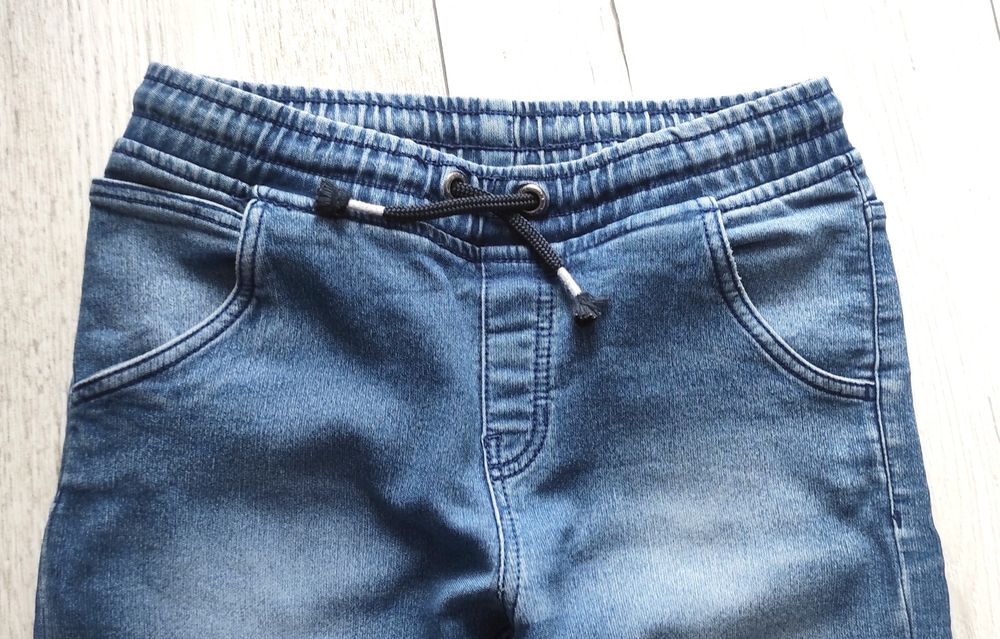 YFK Niebieskie spodnie jeansowe dla chłopca r  152