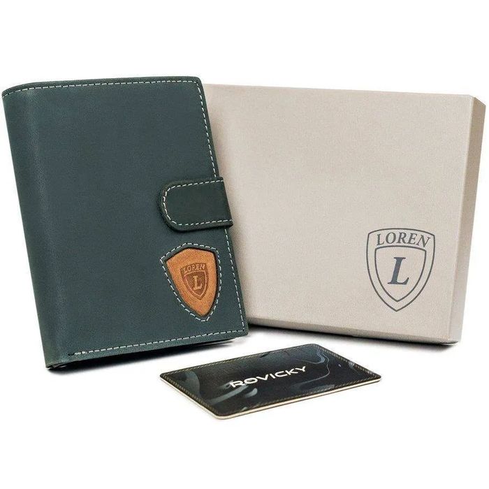 portfel skórzany rfid loren