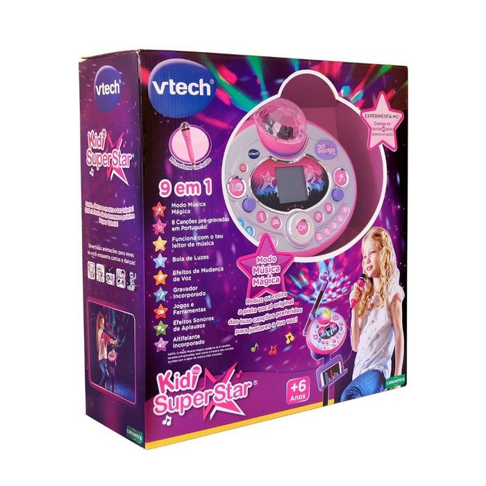 Мікрофон для караоке зі світловими ефектами VTech Kidi Superstar