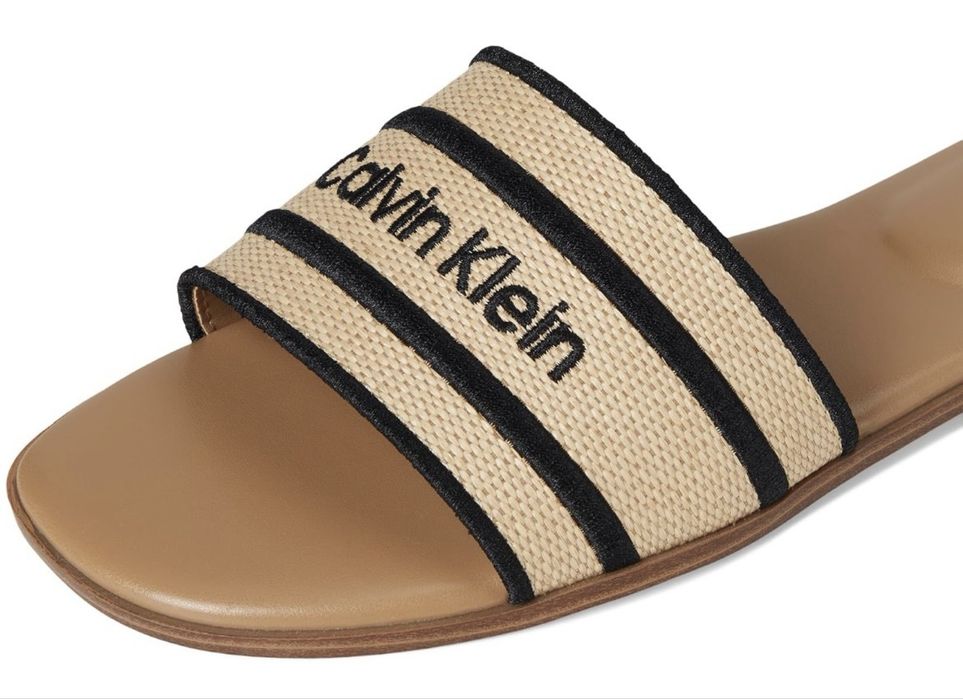 Calvin Klein 11us 27.5 см шльопки босоніжки туфлі шлепки босоножки балетки сабо сандалі