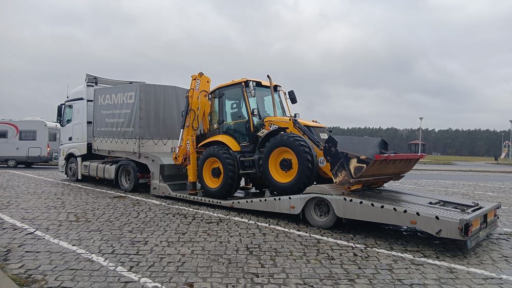 WYNAJEM  Naczepy Niskopodwoziowej! 2x Wciągarka. Pod Ciągnik Siodłowy