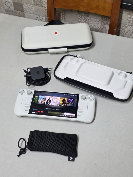 Steam deck oled branca 1tb