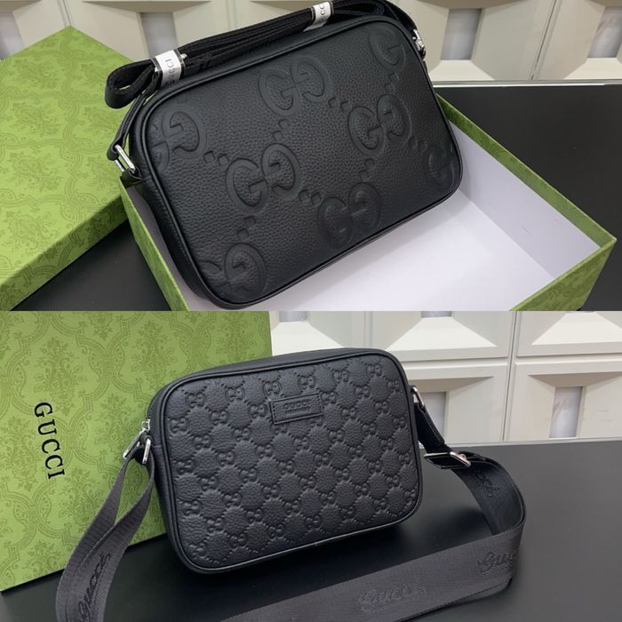 Сумка GCC мужская кожаная черная оригинал Louis Vuitton