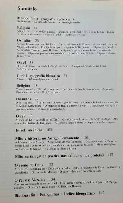 Livro Bib. Grandes Mitos, Próximo Oriente