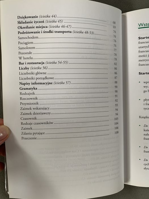 książka do nauki języka francuskiego Starter Pons