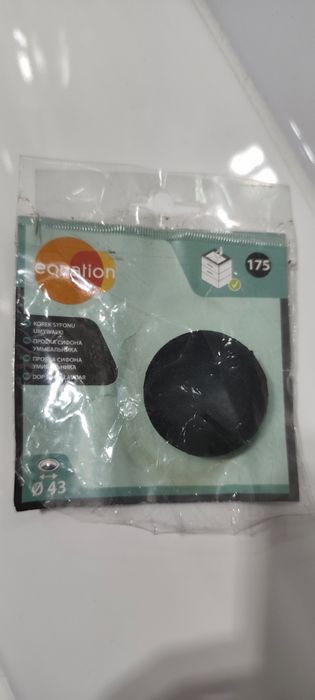 Korek gumowy do umywalki syfonu Equation 43 mm