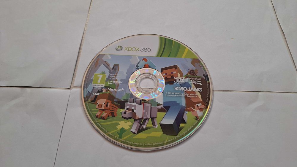 Minecraft x360 Gra przygodowa na konsolę xbox 360 sprawna