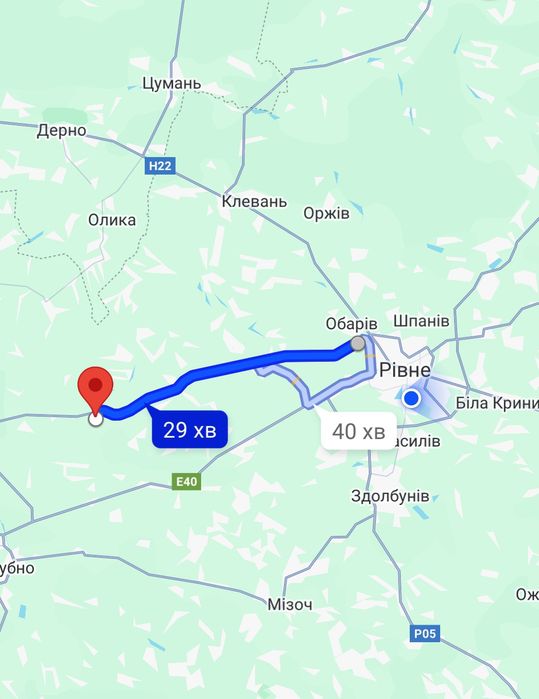 Продаж земелих ділянки під будівництво, с. Радів, Дубенський р-н

Пр