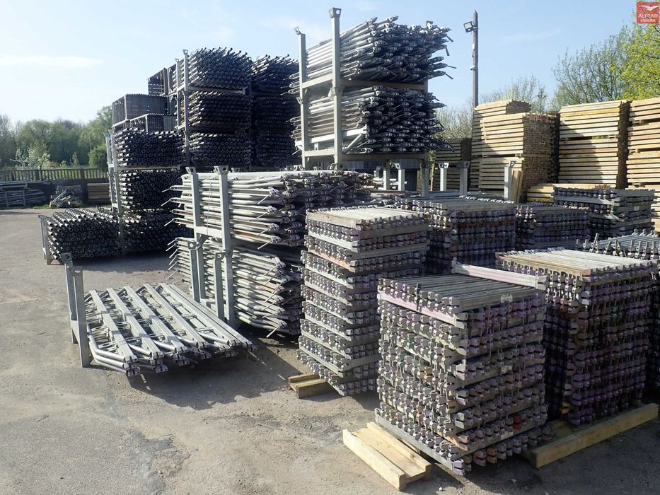 Rusztowanie fasadowe, aluminiowe, jezdne, Altrad, Baumann - NAJTANIEJ!