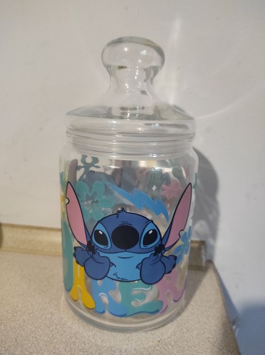 Słoik na ciastka, słodycze, Stitch