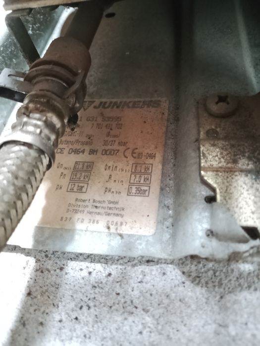 Esquentador junkers Inteligente botija  hidrogerador