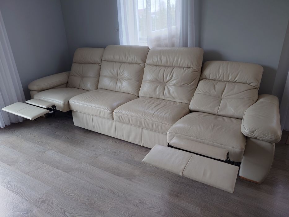 Skórzany komplet wypoczynkowy Legend Meble bydgoskie