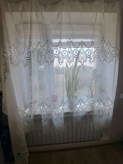 Firanka ecre ażurowa
