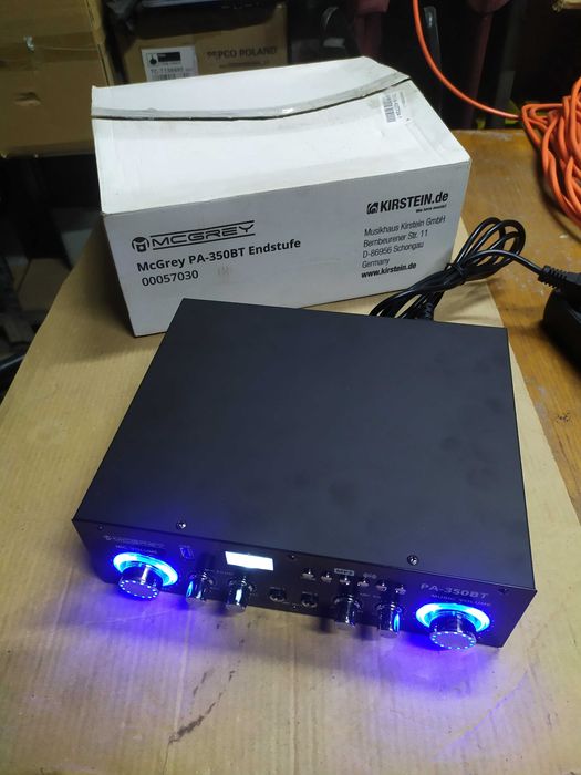 Wzmacniacz McGrey PA-350BT Bluetooth USB/MP3