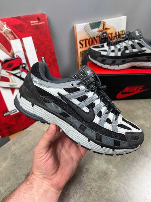 Кросівки Nike P-6000 Anthracite Smoke Grey графіт. Чоловічі кросівки. Демісезон. Преміум якість.